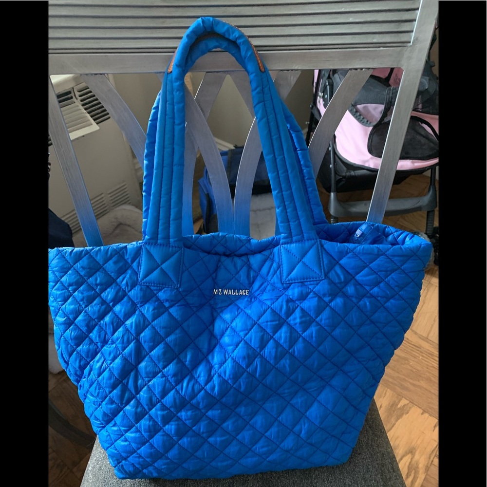 VGUC MZ Wallace Tahiti Blue Medium Metro Tote